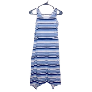 CHILDREN’S PLACE Blue, Black, & White Stripped Dress
